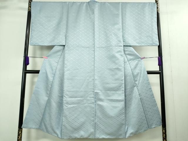 平和屋着物 上 男性 色無地 紋付き羽織 行灯袴セット 舞台衣装 花菱地紋 洗える着物 DZAA9357kh5