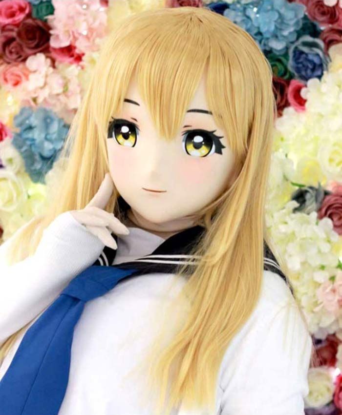 着ぐるみマスク 巡音ルカ 顔3個 着ぐるみマスク 巡音ルカ 顔3個