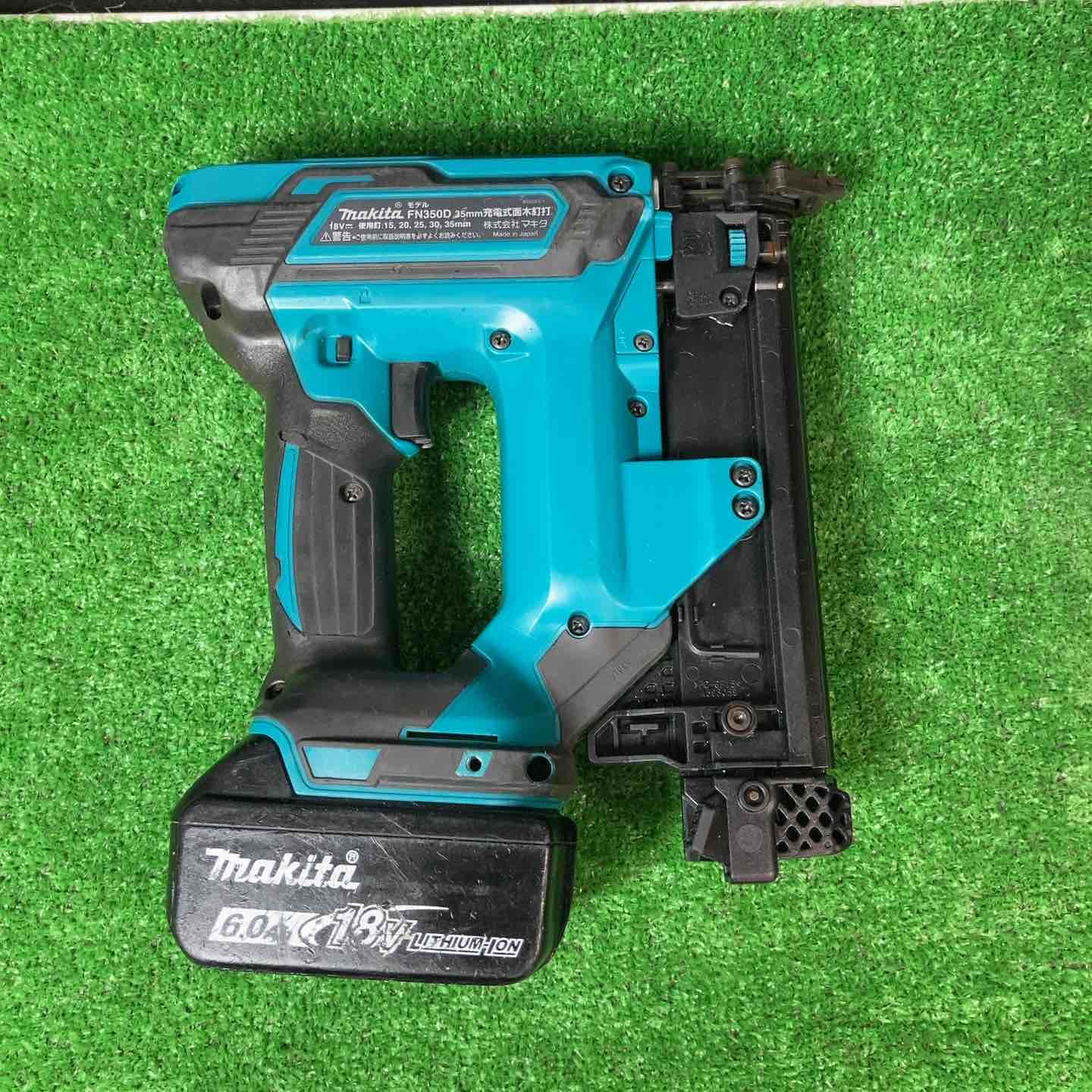 マキタ makita コードレスフィニッシュネイラ FN350DZK 深さ調整固い バッテリー付 岩槻店