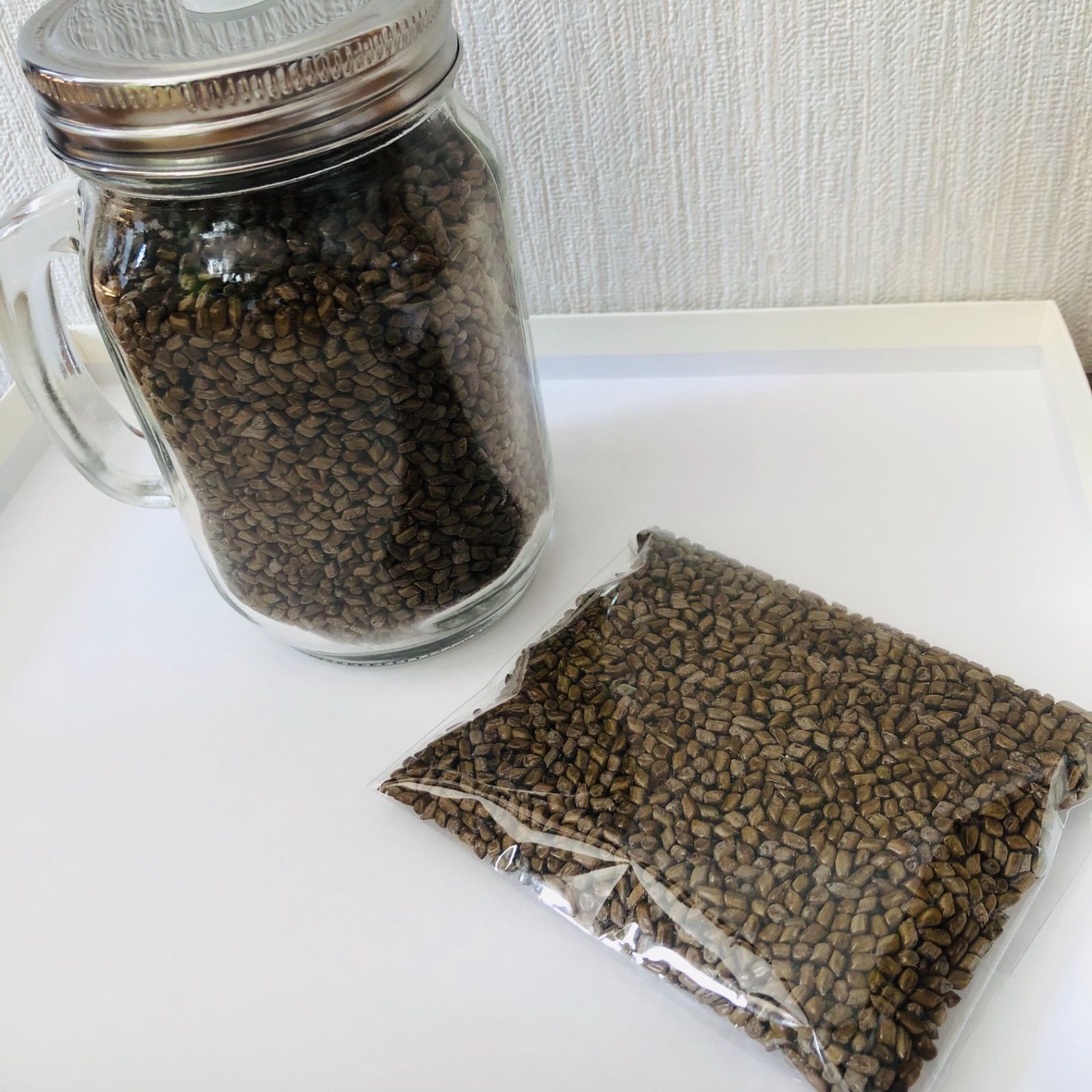 メルカリshops ハブ茶 エビスグサ 決明子 ケツメイシ 100g