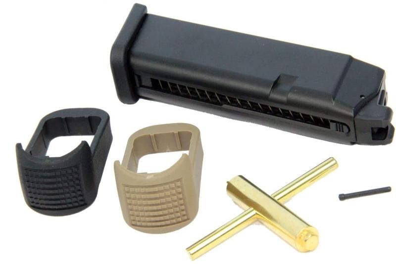 WE CO2マガジン GLOCK グロック シリーズ用 G17|G18C|G19|G23|G34|G35 対応