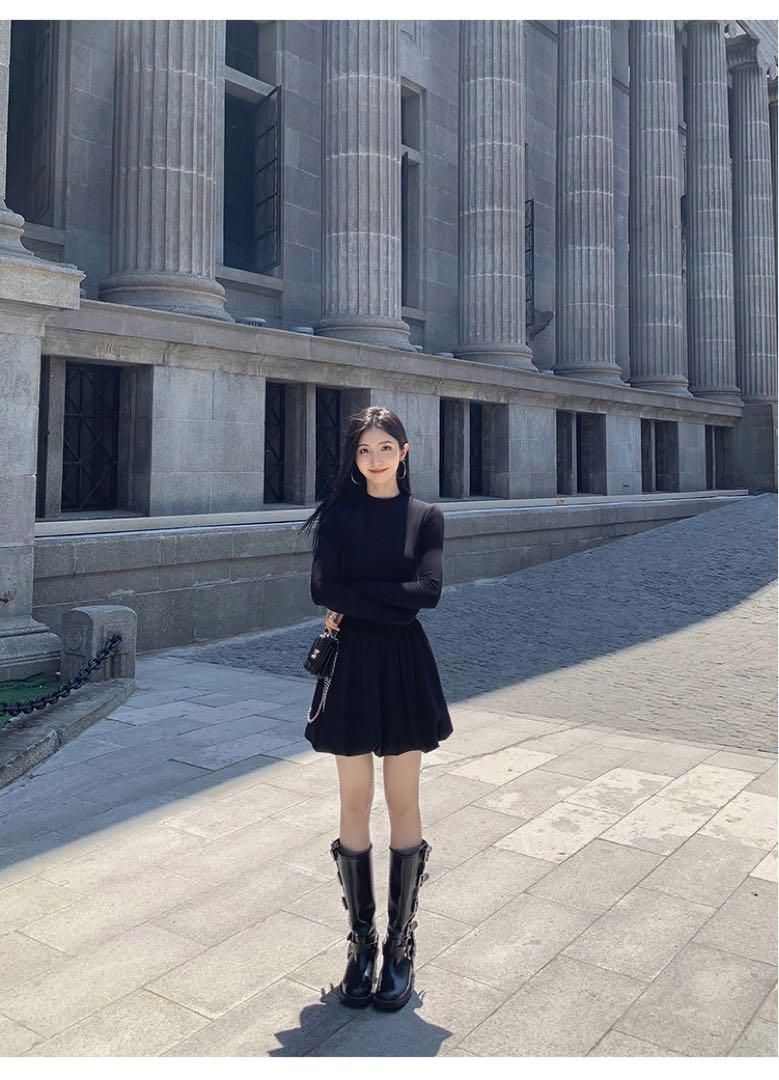 春ミニワンピース フ