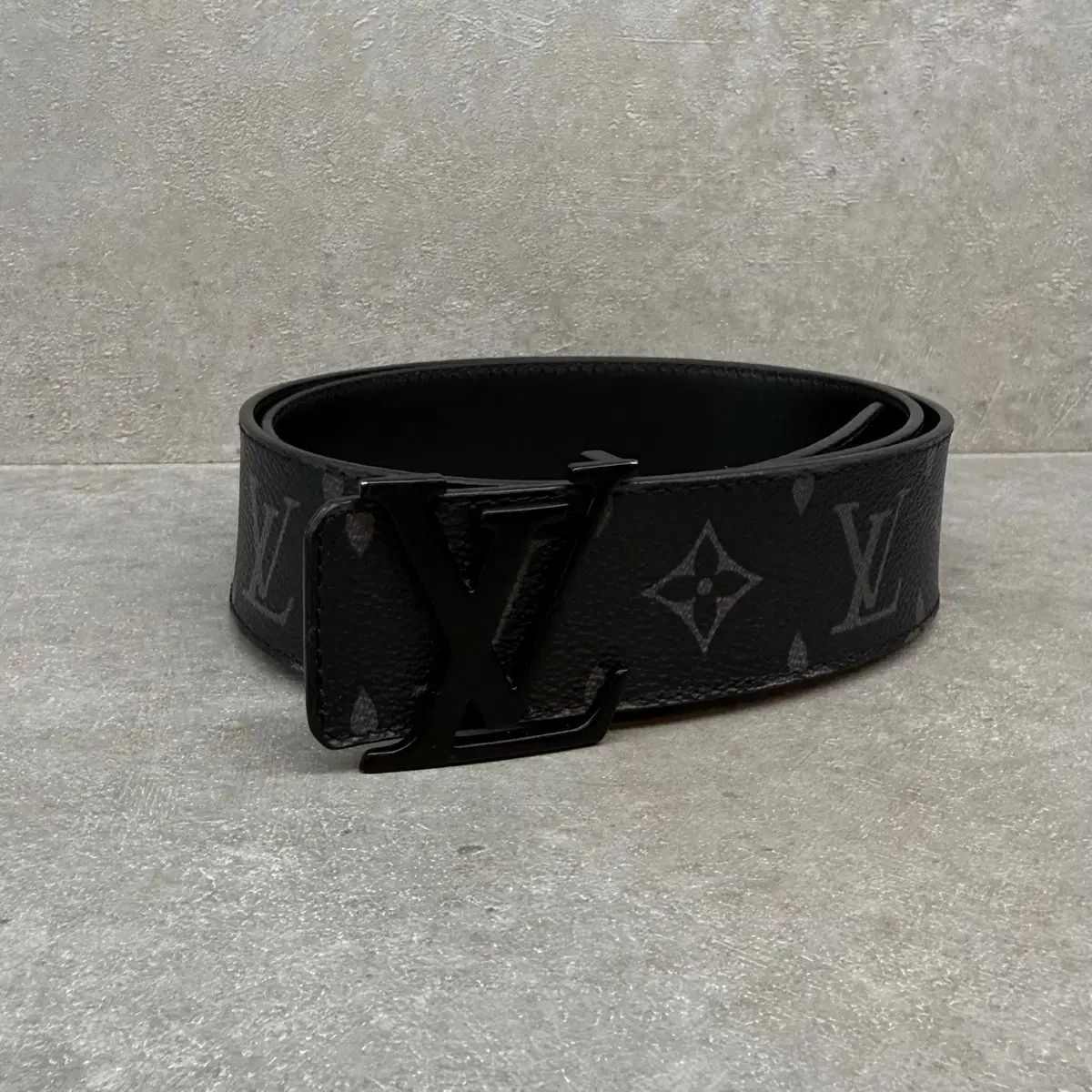 Louis Vuitton レザー ベルト ブラック　85 Louis Vuitton Belt - 85 cm