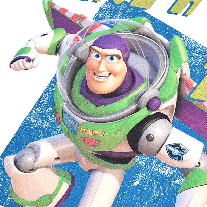 D014 日本未発売インポート商品 BUZZ Lightyear バズ ライトイヤー Tシャツ 半袖 Disney ディズニー PIXAR ピクサー Toy Story トイストーリー ホワイト メンズ レディース ウッディ ジェシー ザーグ レックス 誕生日