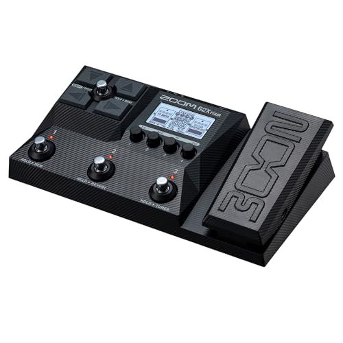 ZOOM ズーム G2X FOUR ギターエフェクター ブラック 黒 マルチレイヤーIR機能搭載 モデル ペダル付き 79種類のギターエフェクト ギターケースのポケットに収まる軽量コンパクトデザインmp