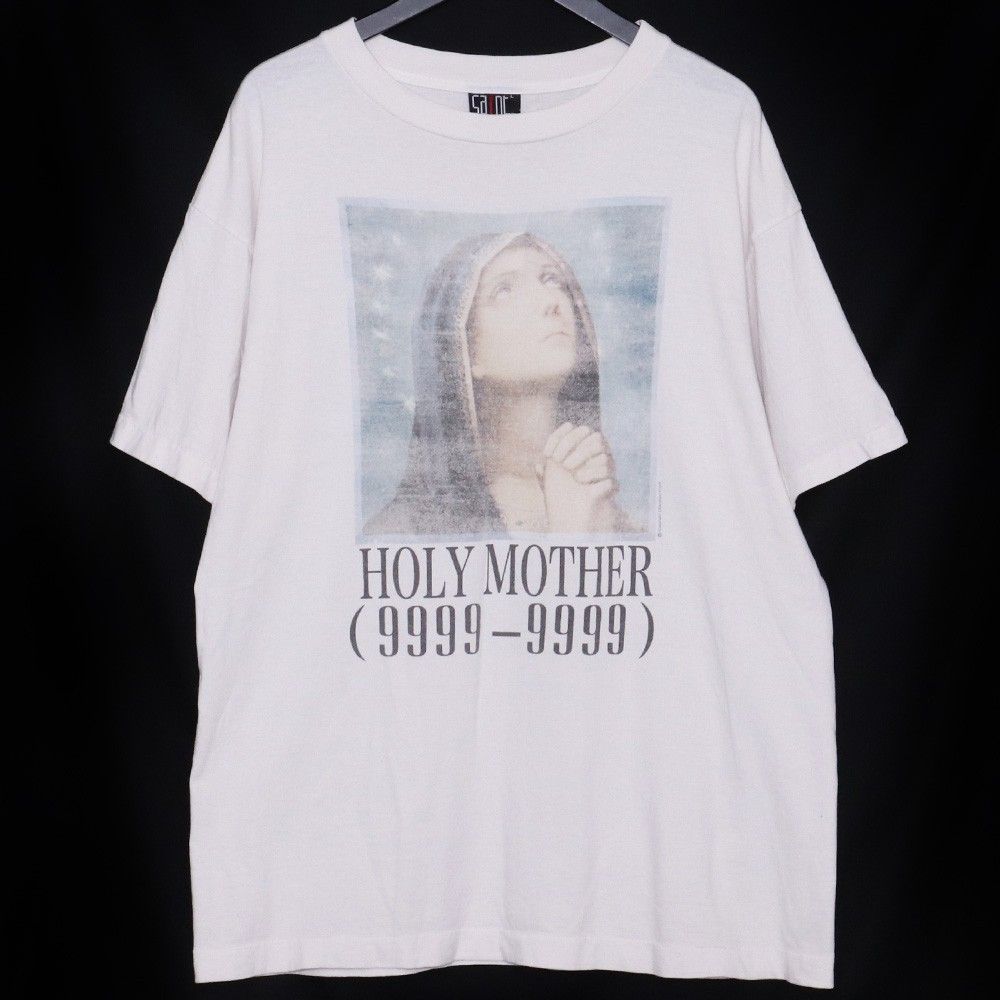 SAINT MICHAEL SS TEE HOLY MOTHER Lサイズ ホワイト - Tシャツ