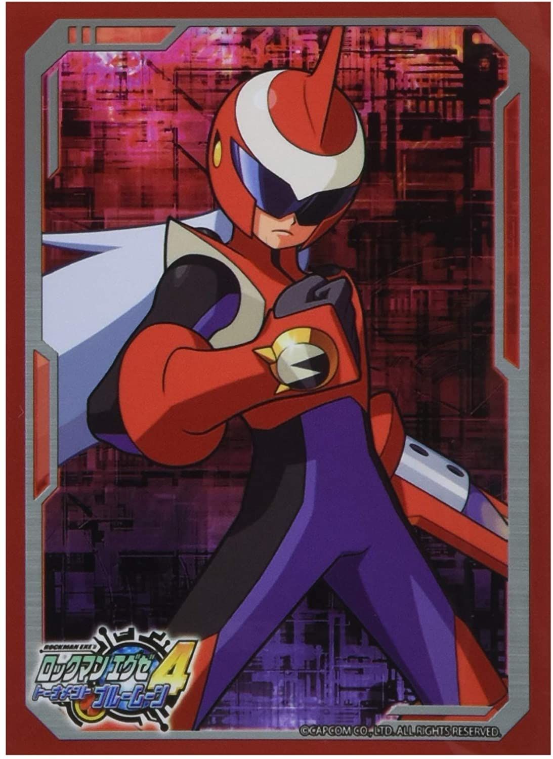 ロックマンエグゼ　スリーブ 新品】ブロッコリー キャラクタースリーブ ロックマン ゼクス