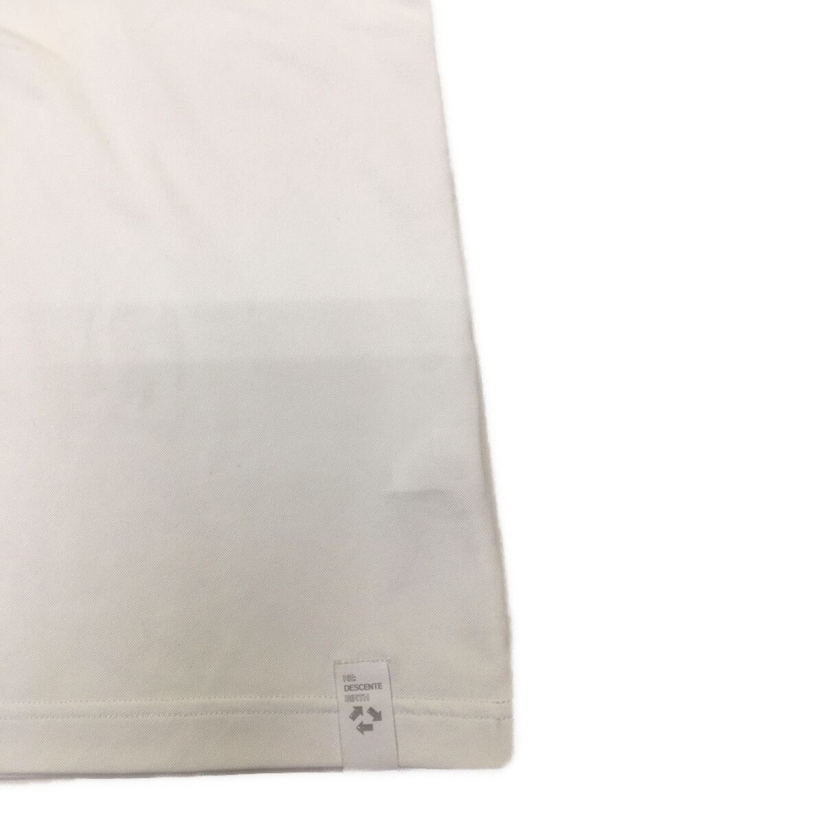coco 中古 デサントゴルフ DESCENTE GOLF メンズ 半袖シャツ O 白 ホワイト モックネック 中古 メンズ デサントゴルフ DESCENTE GOLF 半袖シャツ O 白