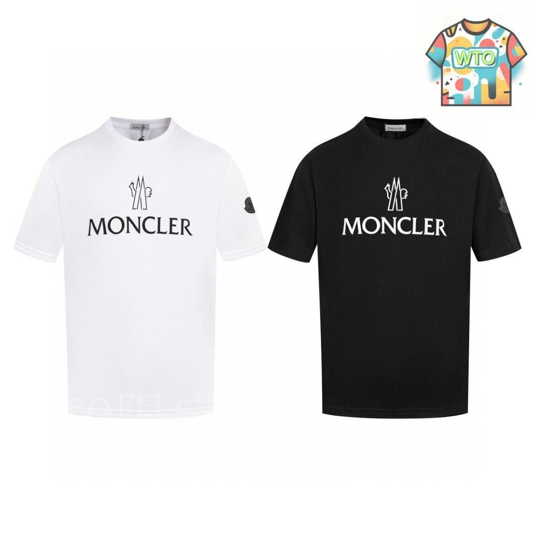 今日特価】MONCLER レターロゴ T シャツ - メルカリ