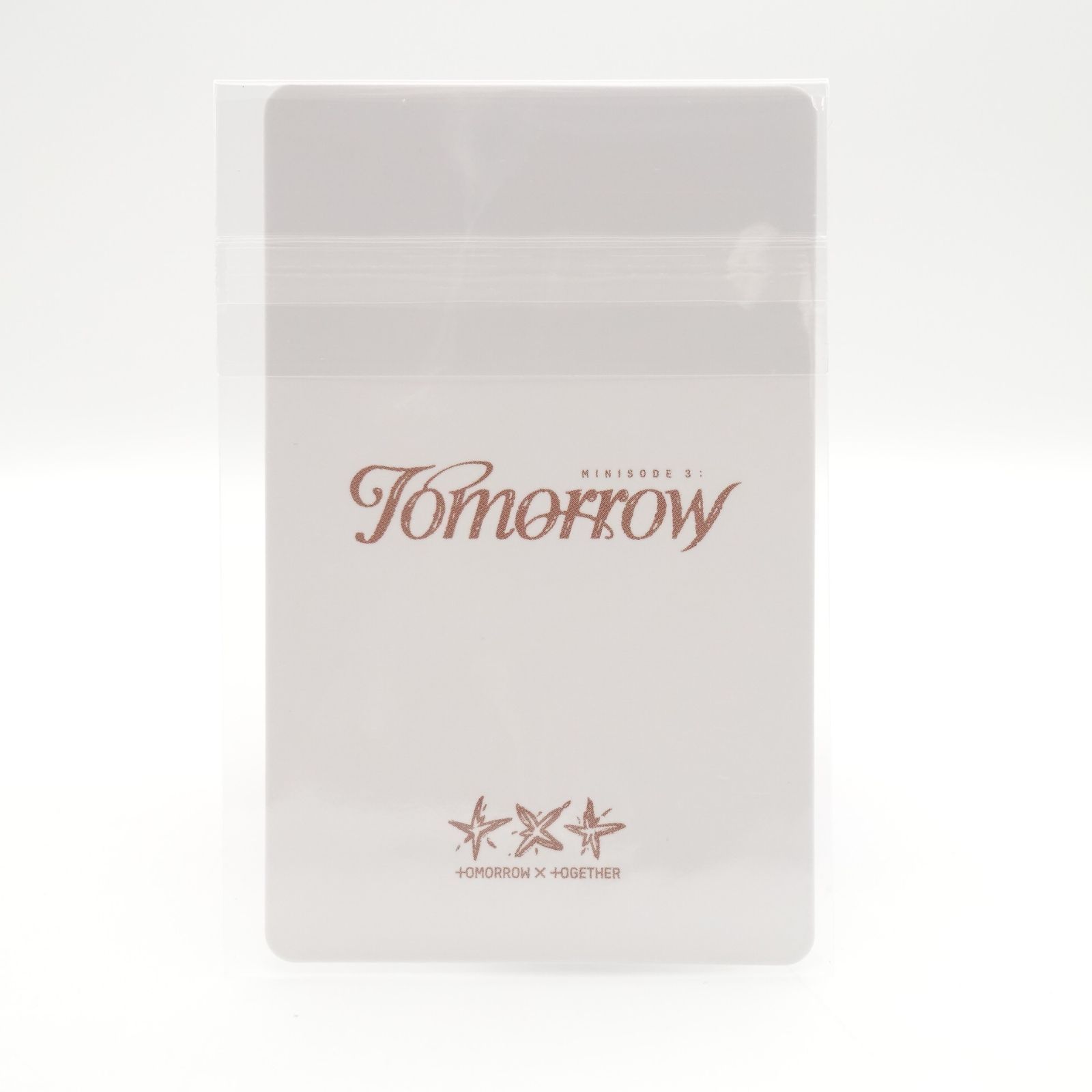 TXT ヨンジュン minisode3: TOMORROW ラキドロ トレカ フォト カード