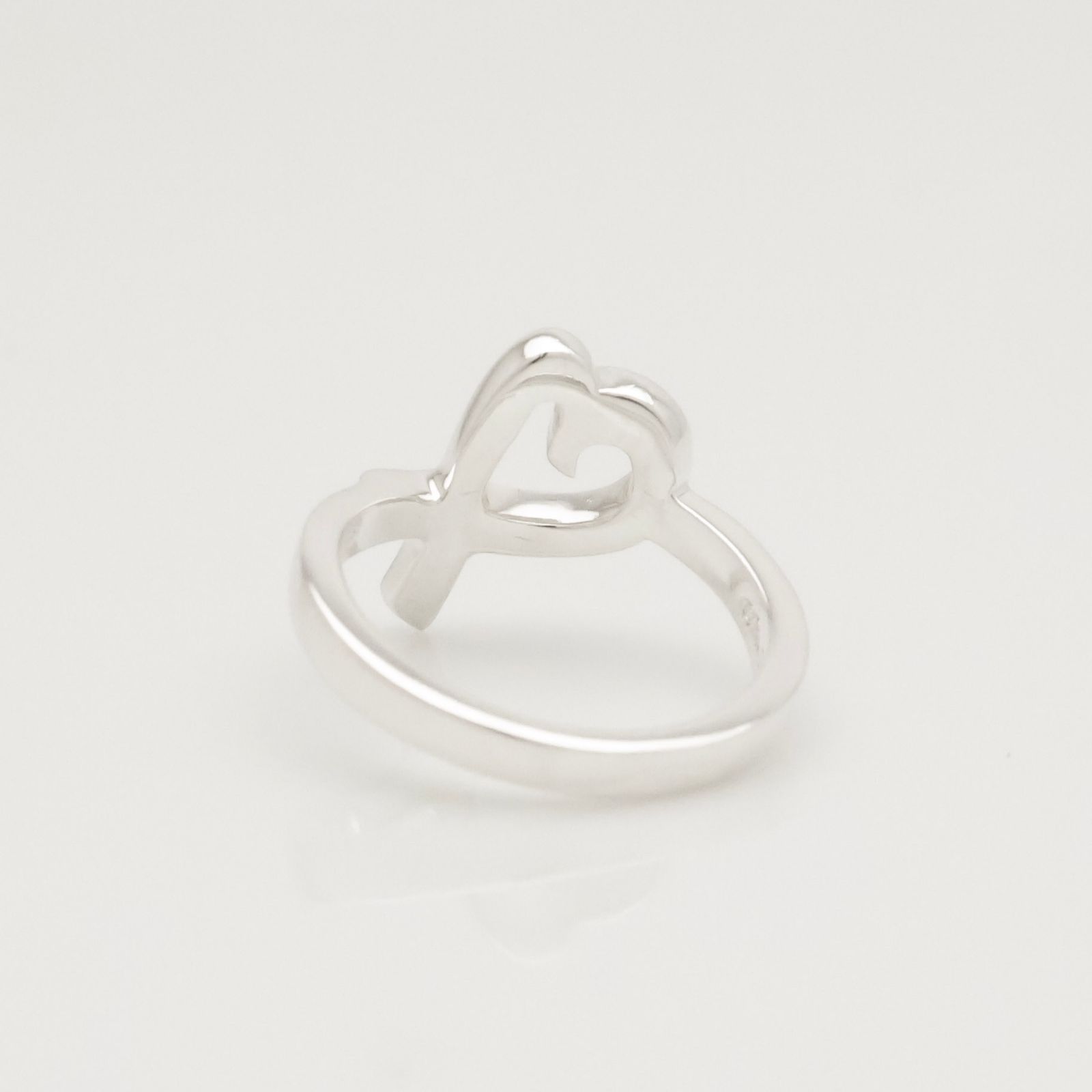 美品 ティファニー パロマピカソ ラビングハート シルバー リング 約9号 TIFFANY&Co. ＜12号＞ティファニー TIFFANY&Co. パロマピカソ