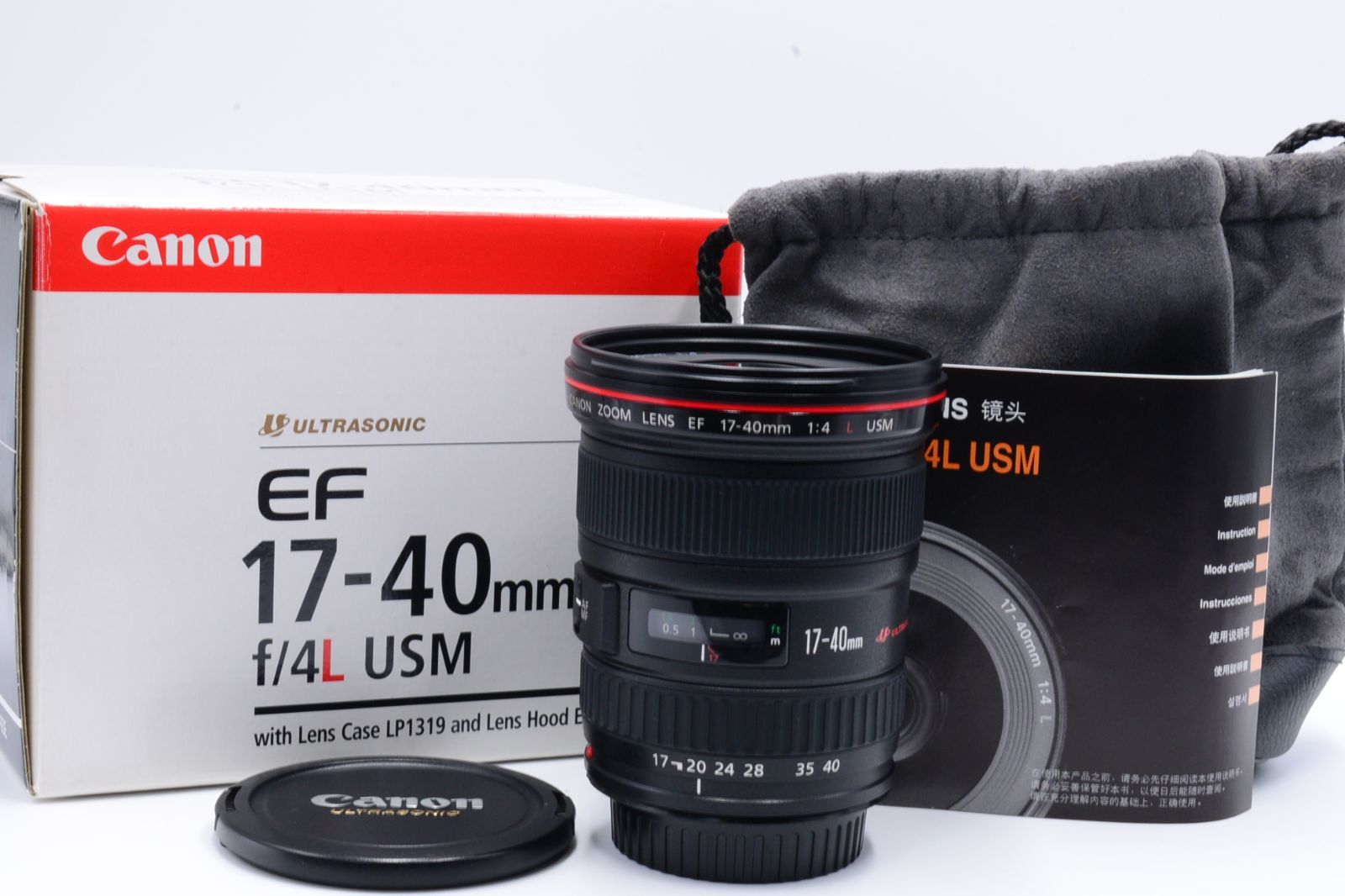 ☆美品☆ キャノン Canon 広角ズームレンズ EF17-40mm F4L USM フル