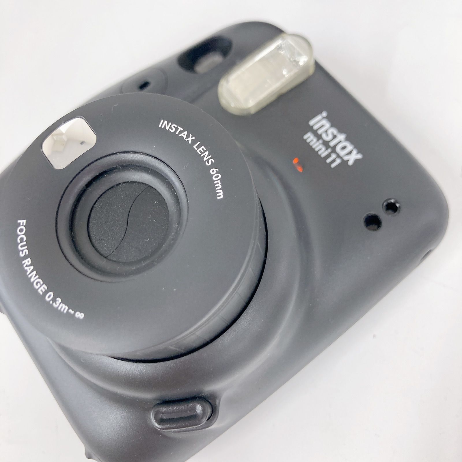 ＆【通電確認済み】FUJIFILM フジフイルム インスタントカメラ チェキ instax mini 11 チャコールグレイ【カメラ】【2】