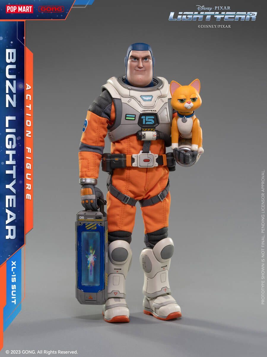 POP MART x Gong Studio 1/8 スペース レンジャー バズ POP MART x Gong Studio 1/8 スペース レンジャー バズ ライトイヤー