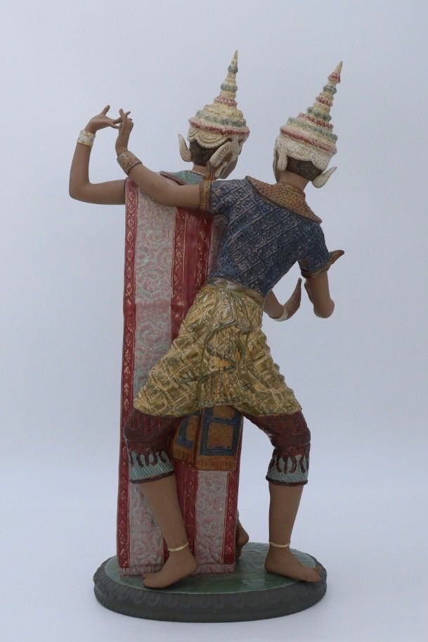 リヤドロ LLADRO タイの踊り子 Thai Dancers フィギュリン 陶器人形 置物