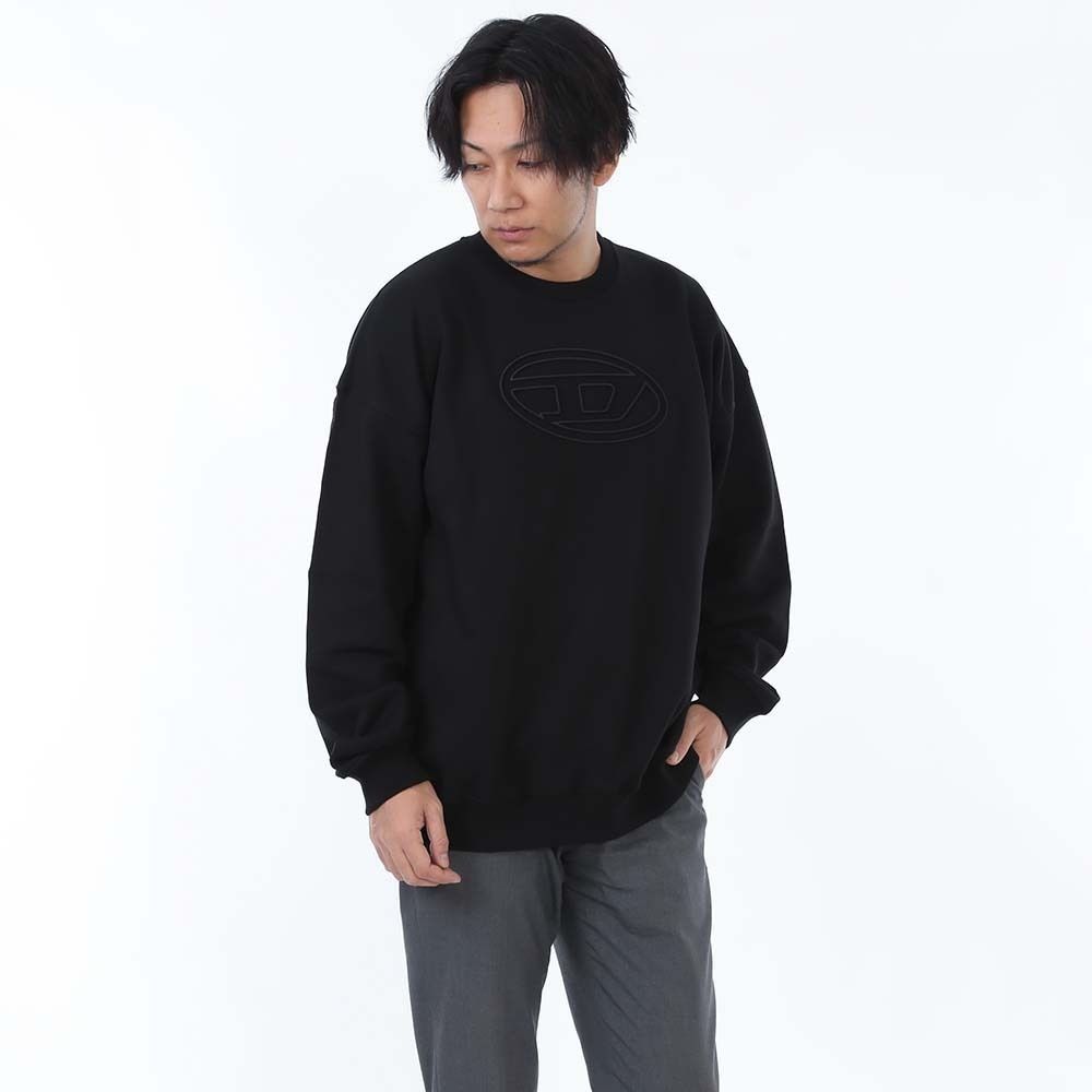 DIESEL A03790 0JYYJ 9XX S-MART-BIGOVAL スウェット 新品 DIESEL A03790 0JYYJ 9XX S-MART-BIGOVAL スウェット