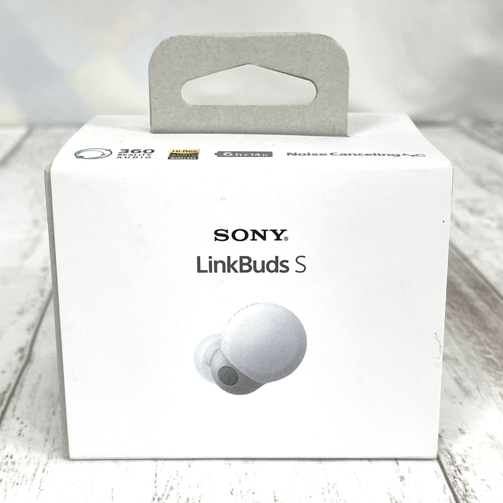 SONY - ホワイト　新品未開封ソニー SONY LinkBuds　ワイヤレスイヤホン ソニー 開放型 完全ワイヤレスイヤホン LinkBuds S ホワイト WF