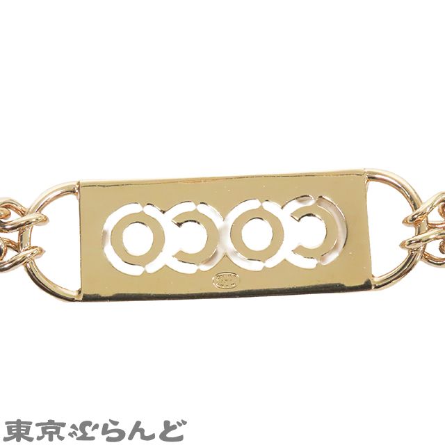 シャネル CHANEL ココロゴプレート チェーン ベルト 02P