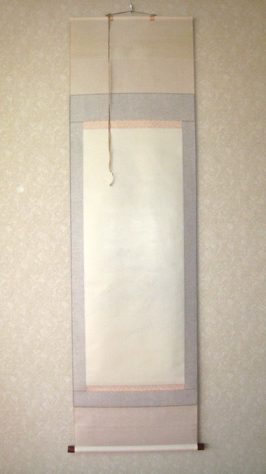 安い 【真筆】掛け軸 掛軸 竹に雀◇松浦瑞雲 共箱・タトウ箱付