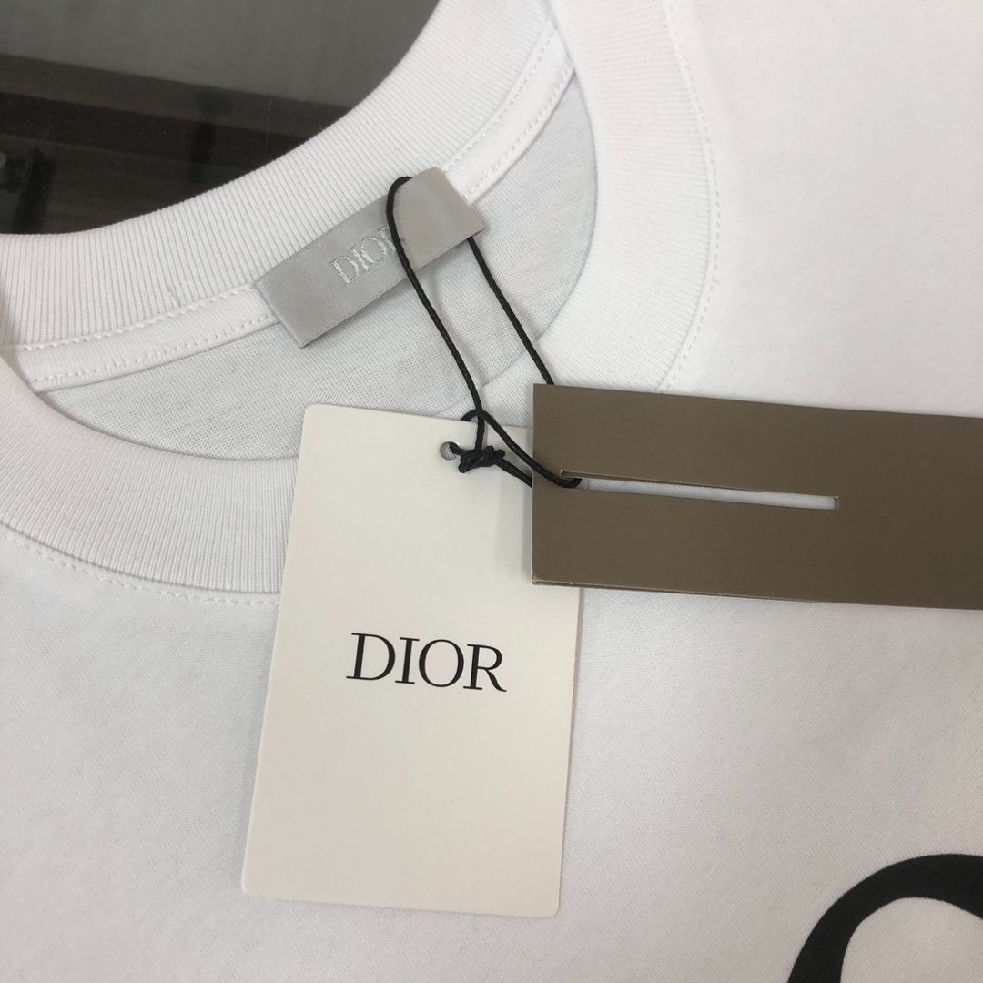  DIOR 春夏 ロゴプリントTシャツ MM輸入 Tシャツ アパレル キャラクターグッズ