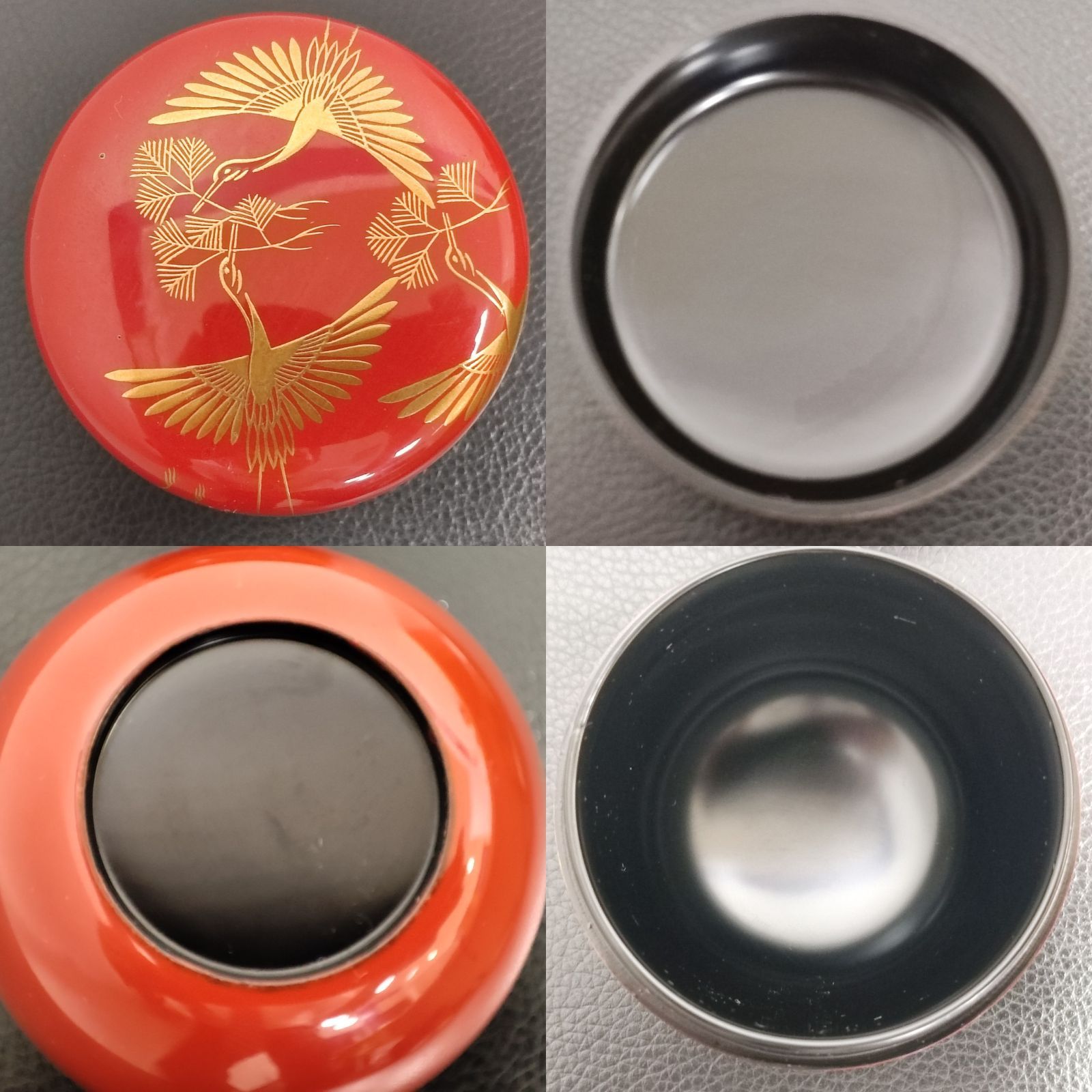 佐々木麗峰作 棗 松喰鶴 共箱付 金蒔絵 茶道具 漆芸 - メルカリ