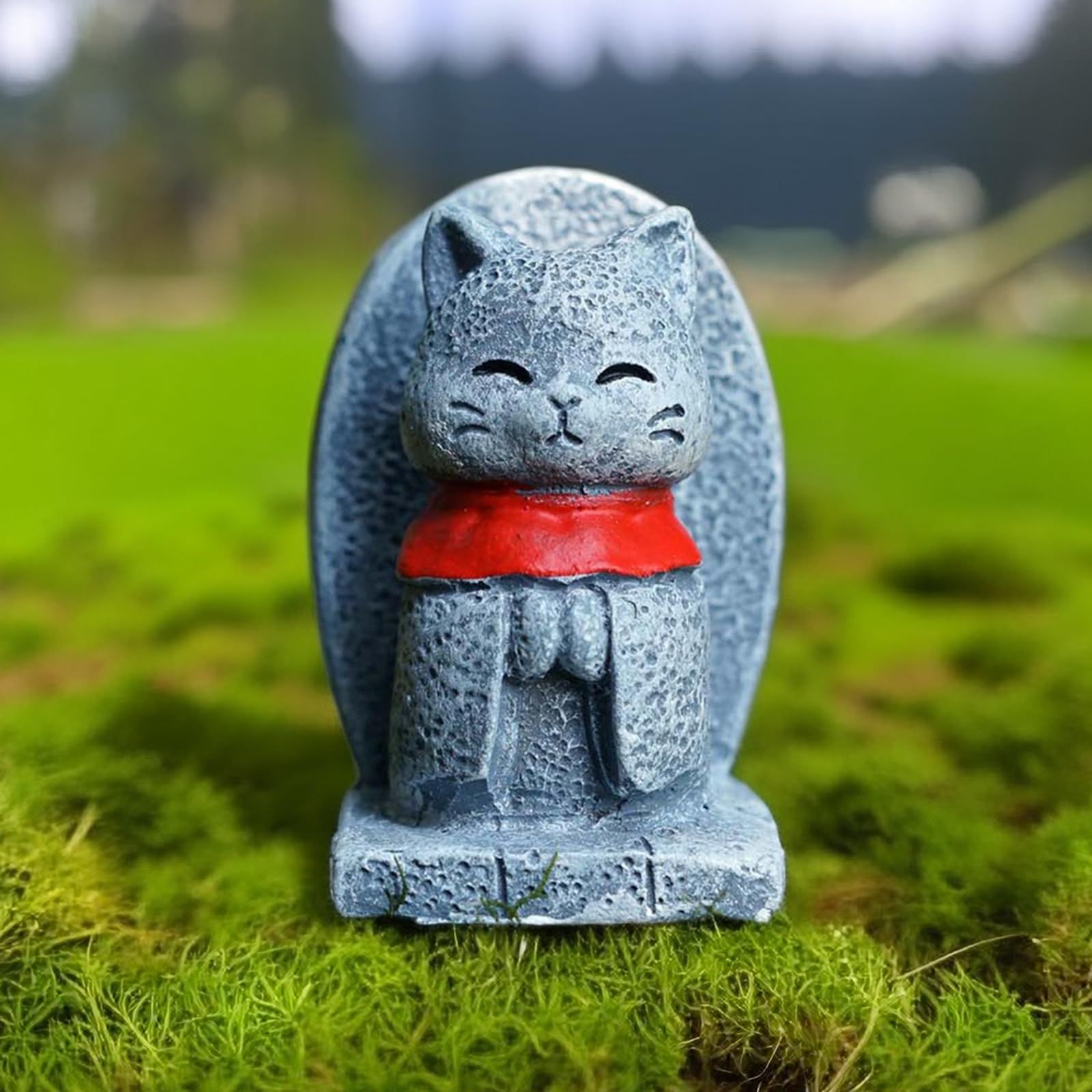 特価商品】神仏像 かわいい御影石 幸せ願い縁の良いおきもお