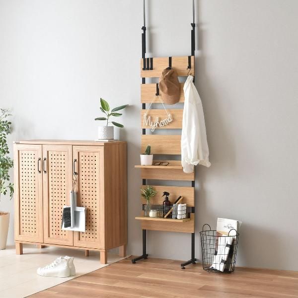 幅45】北欧 ナチュラル ウォールシェルフ 安定感抜群 木目調 おしゃれ