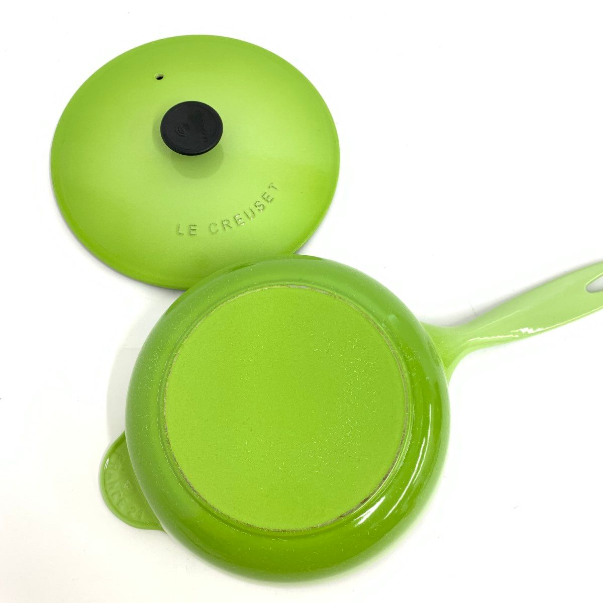 LE CREUSET ルクルーゼ ソーシエ 片手鍋 21cm 2L グリーン