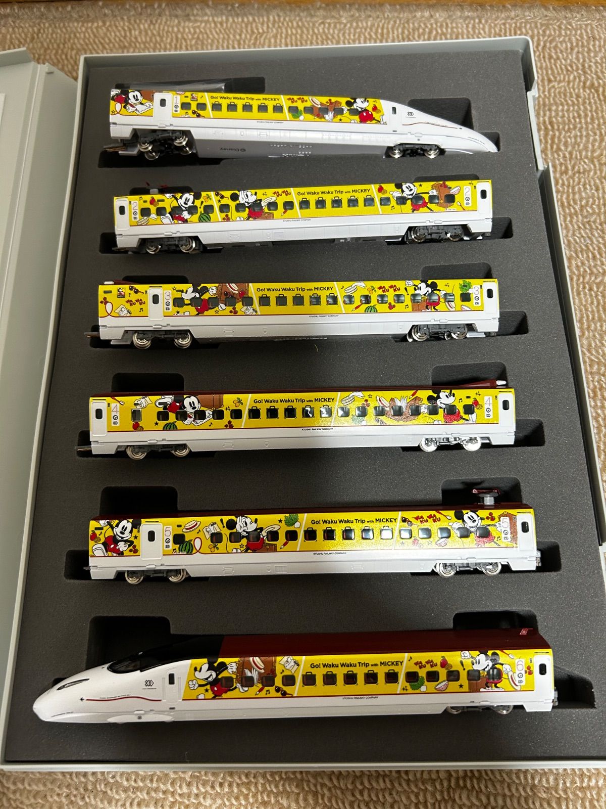 グシュナサフ　2枚 未使用】TOMIX 九州新幹線800 1000系 Waku Waku Trip セット