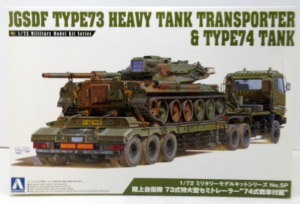 1/72スケール 鉄道系ミリタリープラモデルセット 青島文化教材社 1/72ミリタリーモデルキットシリーズ 陸上自衛隊