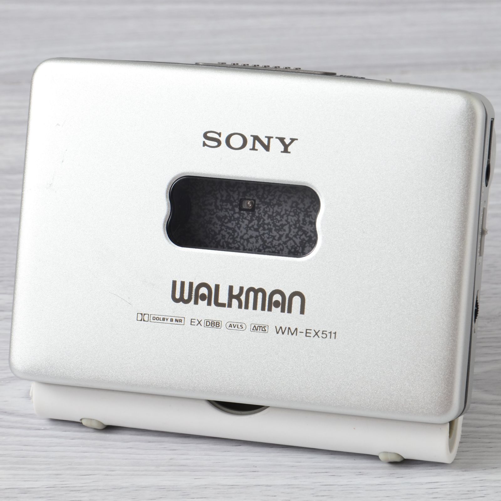 SONY WALKMAN WM-EX511 カセットウォークマン シルバー リモコン・ポーチ付 整備済 - メルカリ