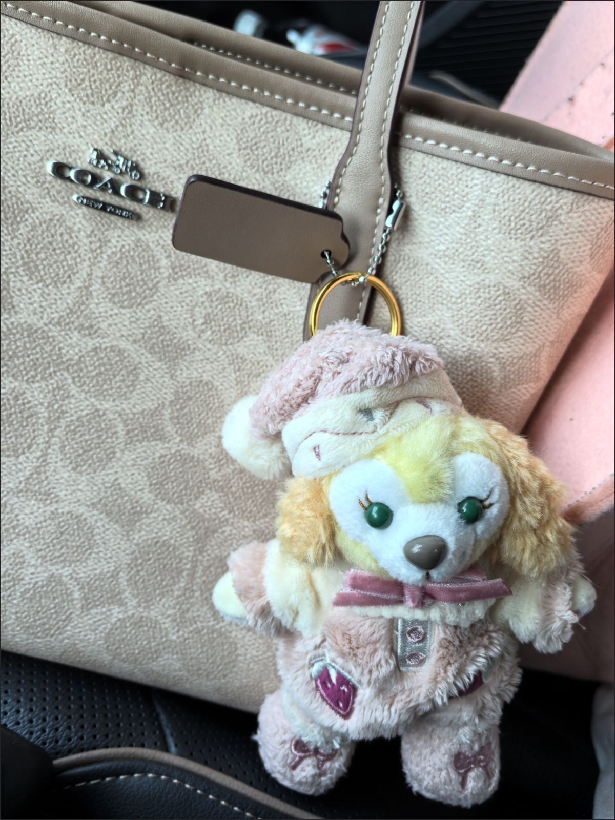 上海ディズニー2022新春クッキーアンぬいぐるみss キーチェーン