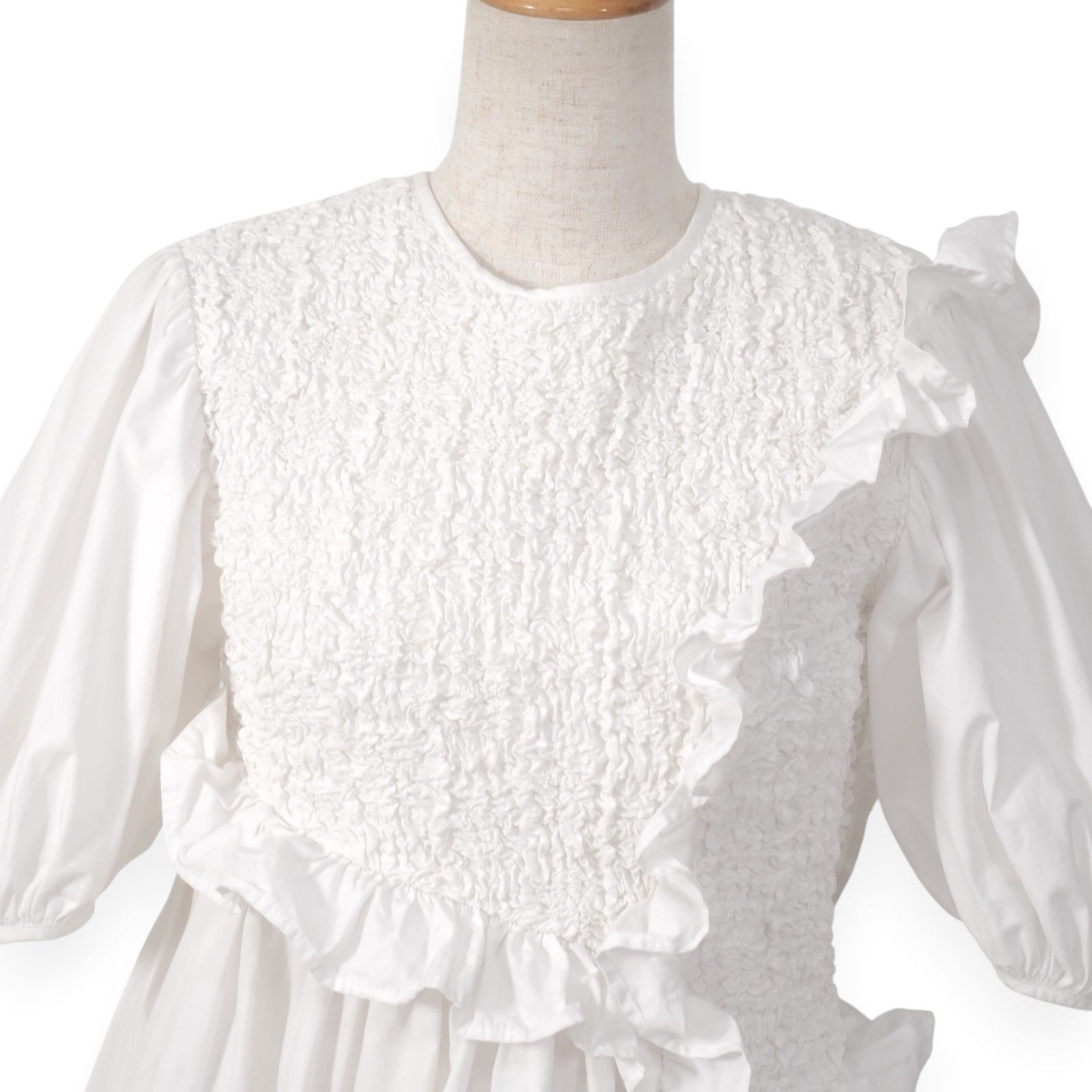 ☆良品 セシリー バンセン CECILIE BAHNSEN パフスリーブ フリル 半袖