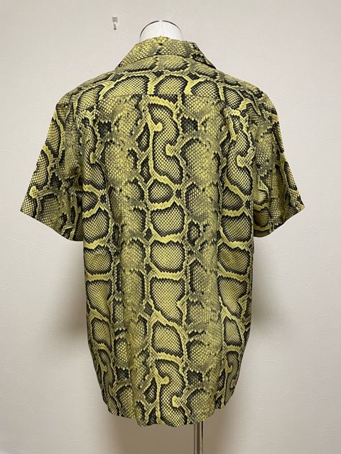 WACKO MARIA/ワコマリア PYTHON HAWAIIAN SHIRT S/S パイソン柄 半袖