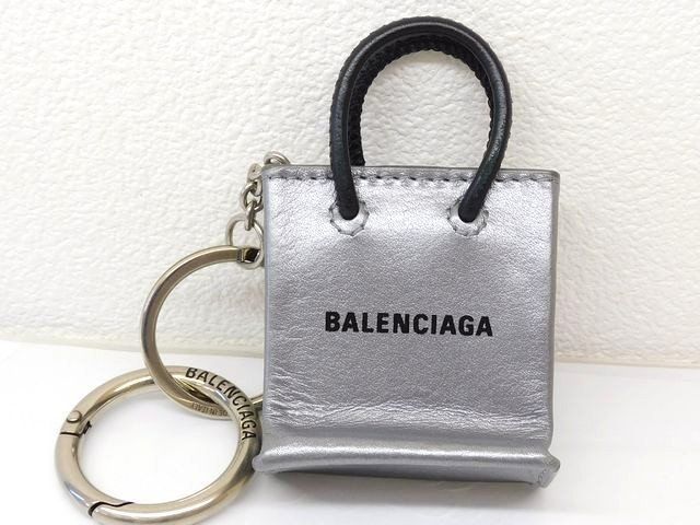 バレンシアガ バッグチャーム キーホルダー □ レディース メンズ