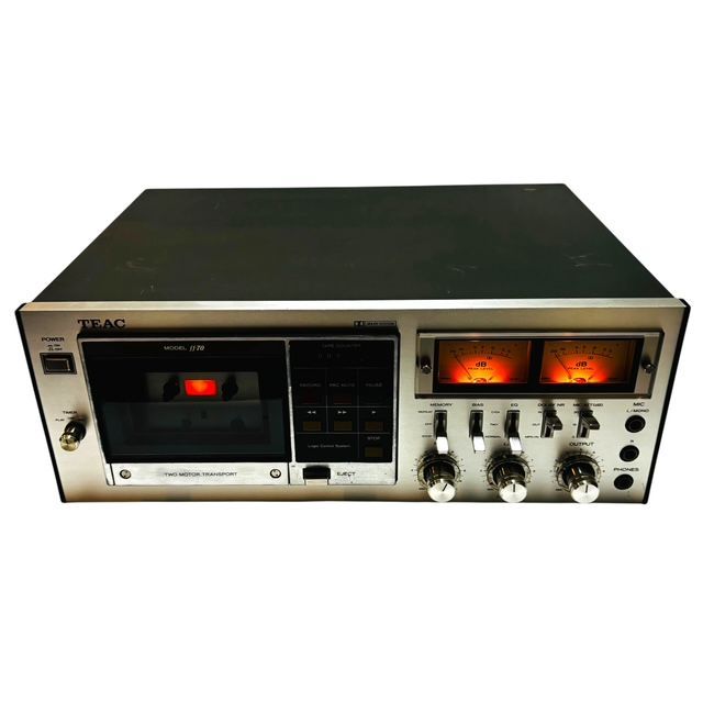 TEAC ff-70 カセットデッキ ティアック FF-70 昭和 レトロ