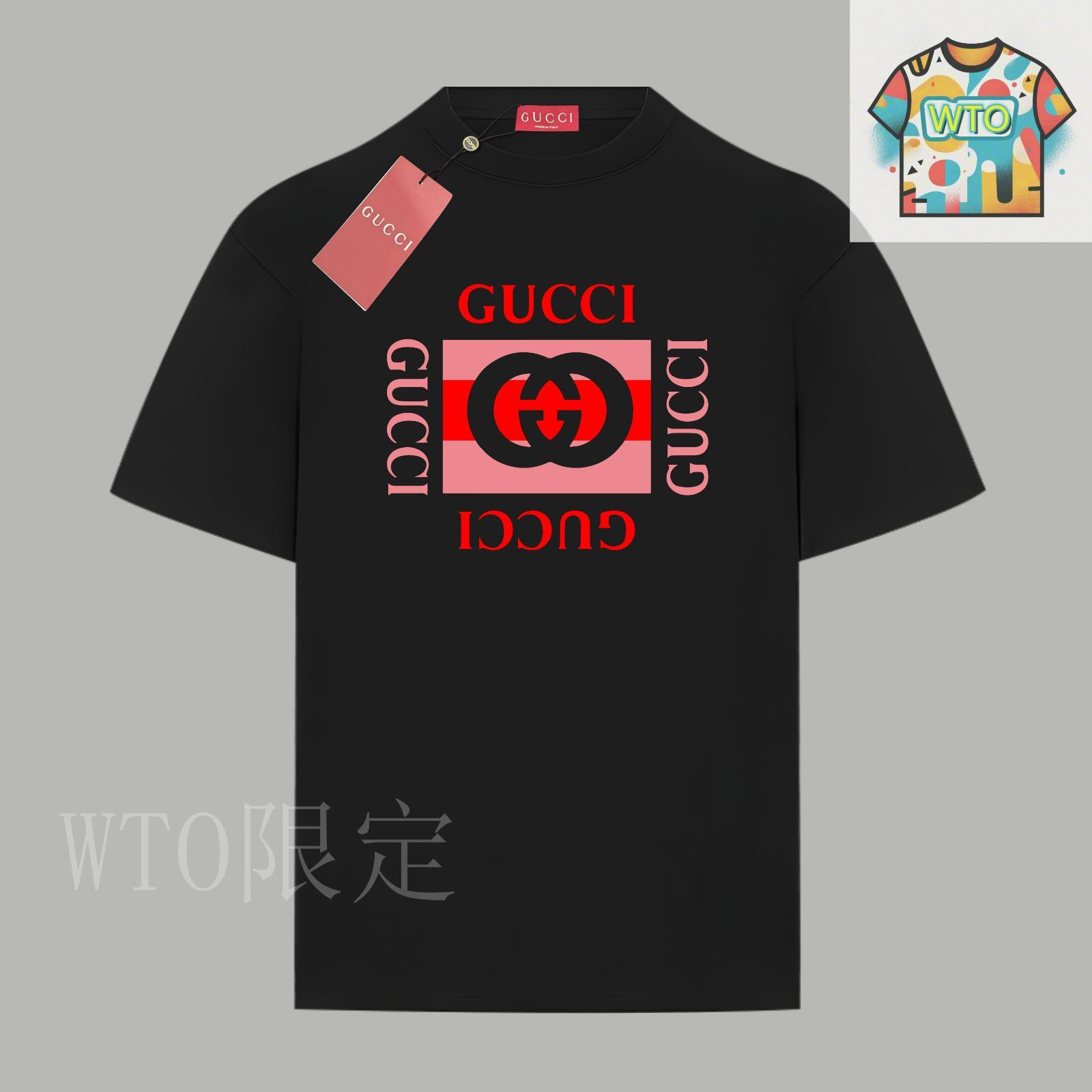 ★送料・関税込★GUCCI★G 刺繍 ロゴ Tシャツ★ 今日特価】Gucci Classic G Logo Print Cotton T シャツ-3