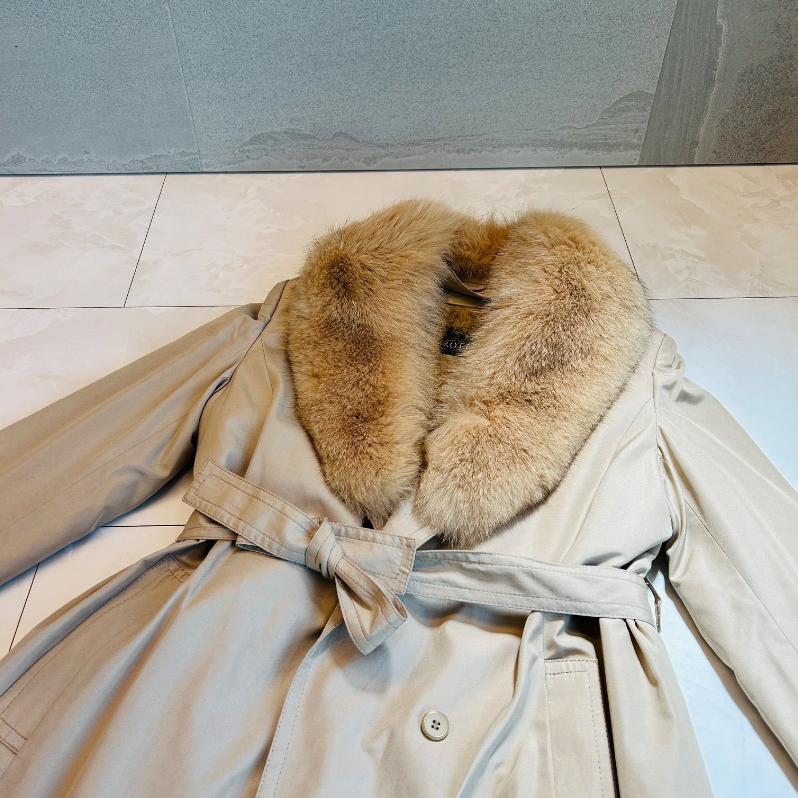 ROTINY 毛皮コート ファーコート ロング丈 ロティニー ロティニー ROTINY FUR ファーコート アウター 毛皮 ミンク