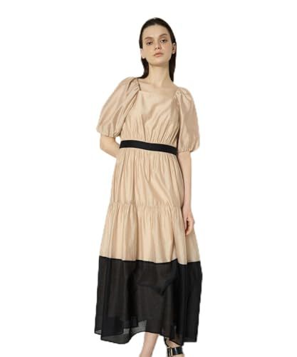 グレースコンチネンタル ドレス ﾎﾞﾚﾛｾｯﾄﾃｨｱｰﾄﾞﾜﾝﾋﾟｰｽ レディース 03 ベージュ