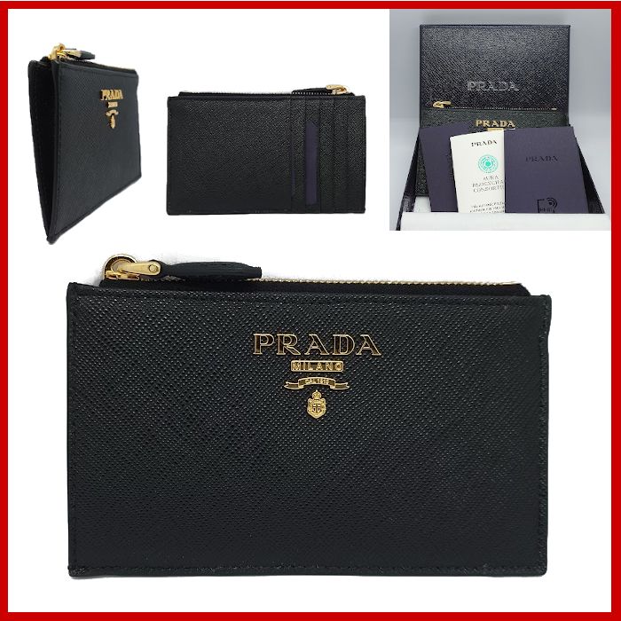 PRADA サフィアーノ　カードケース 三越伊勢丹 | PRADA/プラダ_Men通販 | サフィアーノレザーx