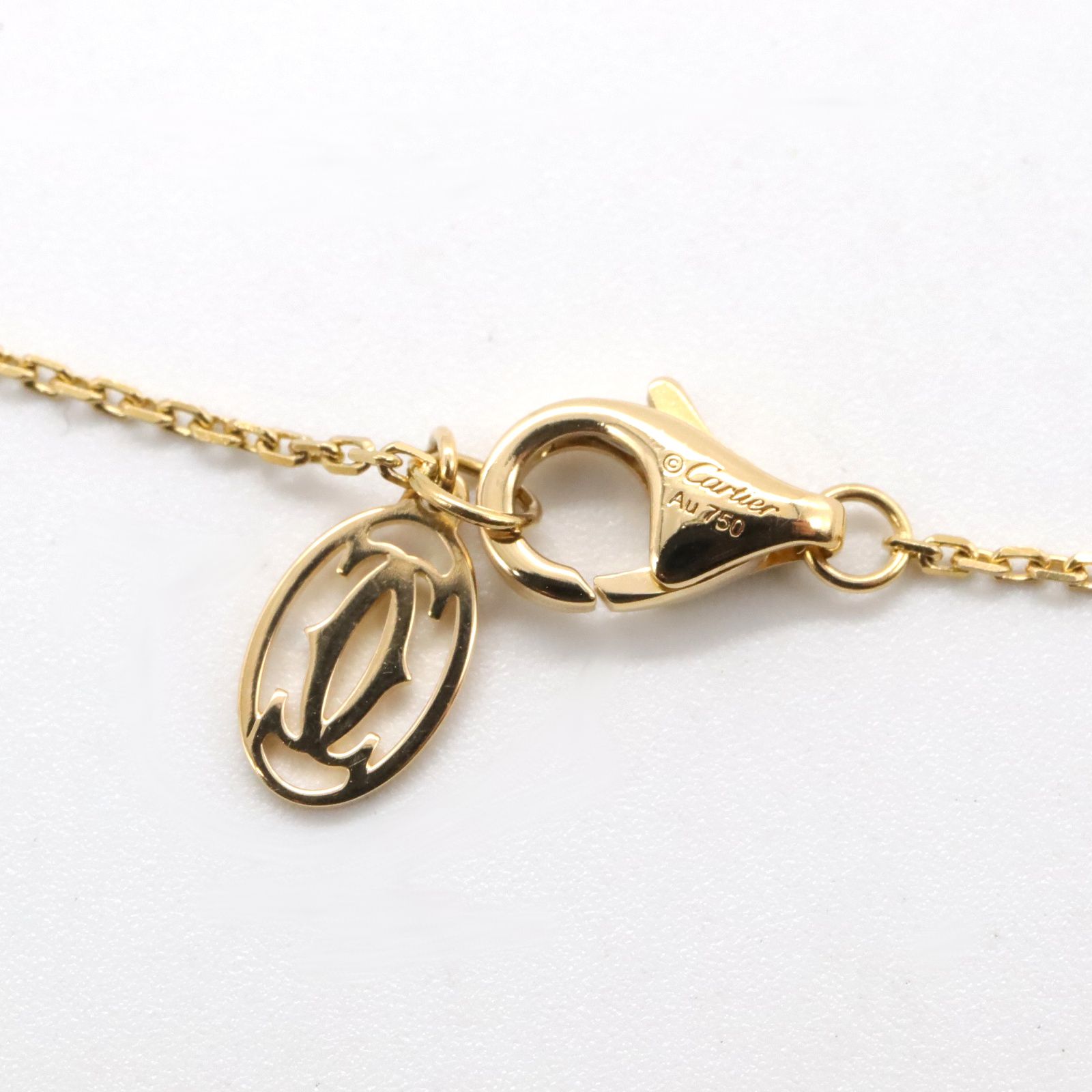 カルティエ CARTIER ネックレス ダムールネックレス XS 首回37.5 カルティエ CARTIER ネックレス ダムールネックレス XS 首回37.5