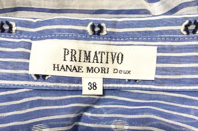HANAE MORI Deux PRIMATIVO ハナエモリ レディース トップス ブラウス 
