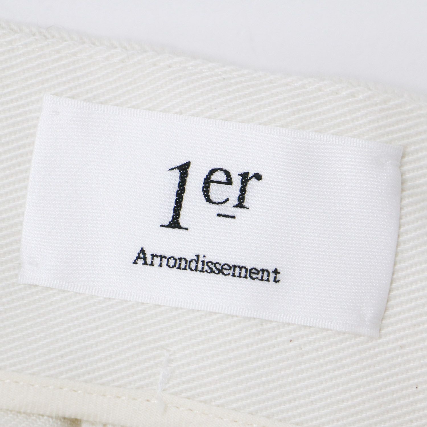 1er Arrondissement プルミエ アロンディスモン ワイド パンツ 23年春 