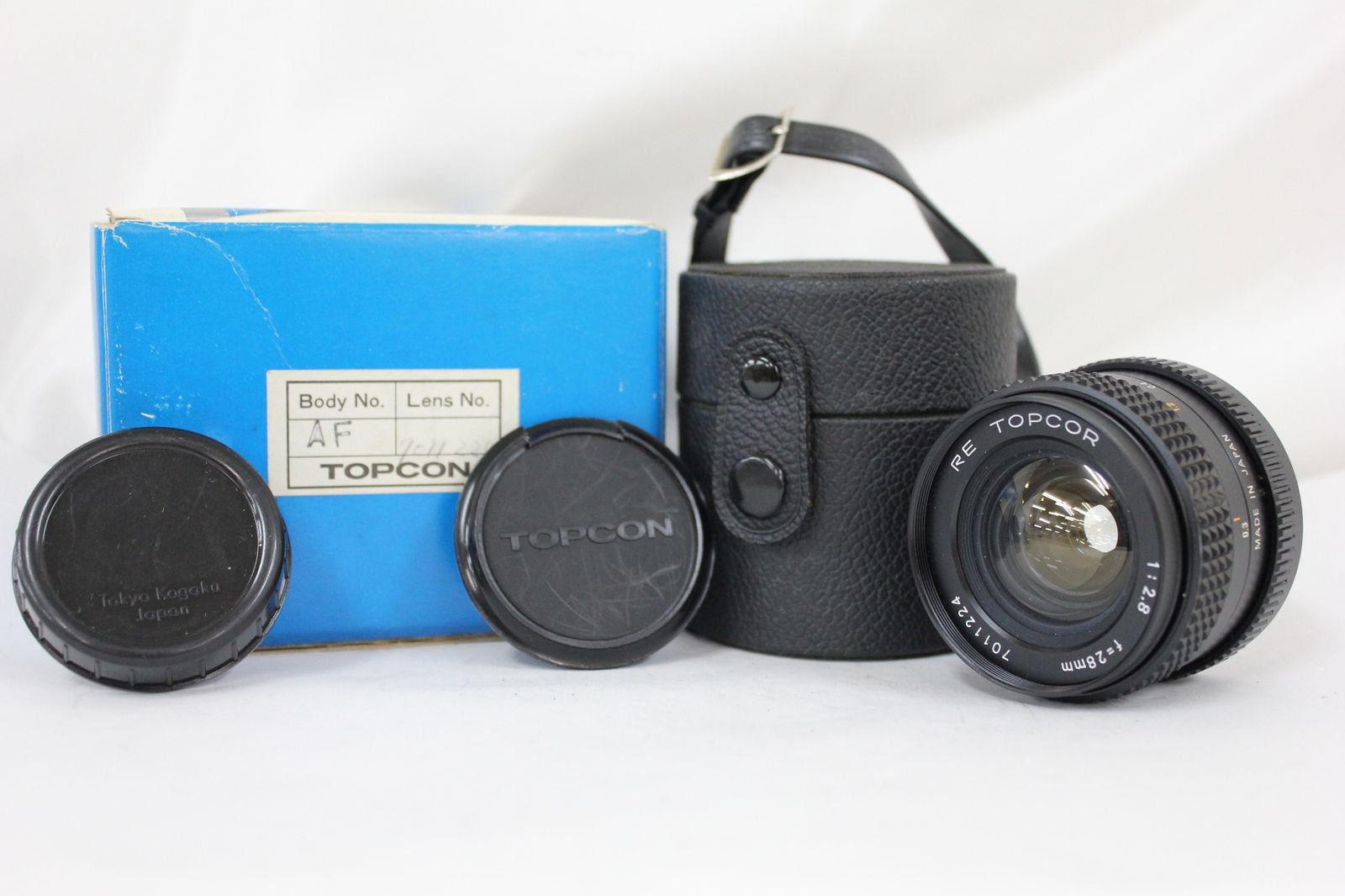 TOPCON RE AUTO-TOPCOR 28mm f2.8　希少 Data sheet: Topcon RE. Auto-TOPCOR 28 mm f/2.8 – JAPB