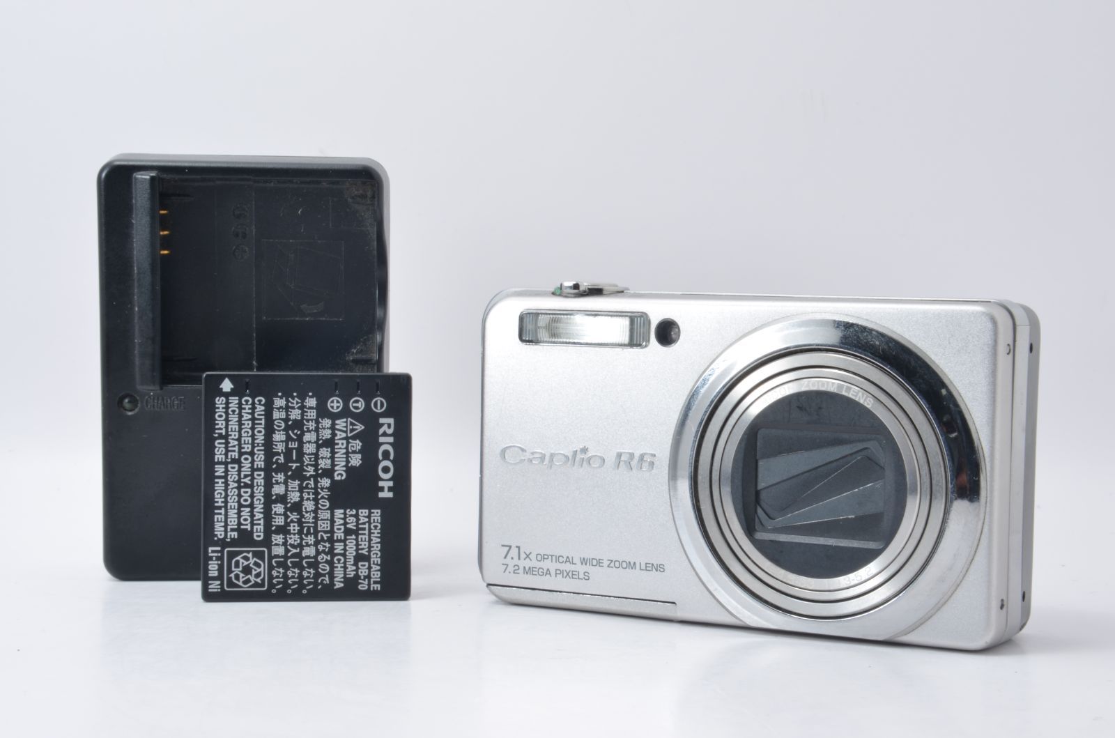 ☆実用美品☆ リコー RICOH Caplio R6 コンパクトデジタルカメラ B1168 #33 - メルカリ