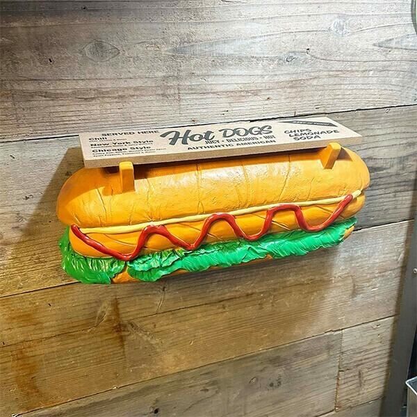 ホットドッグ シェルフ アメリカン雑貨
