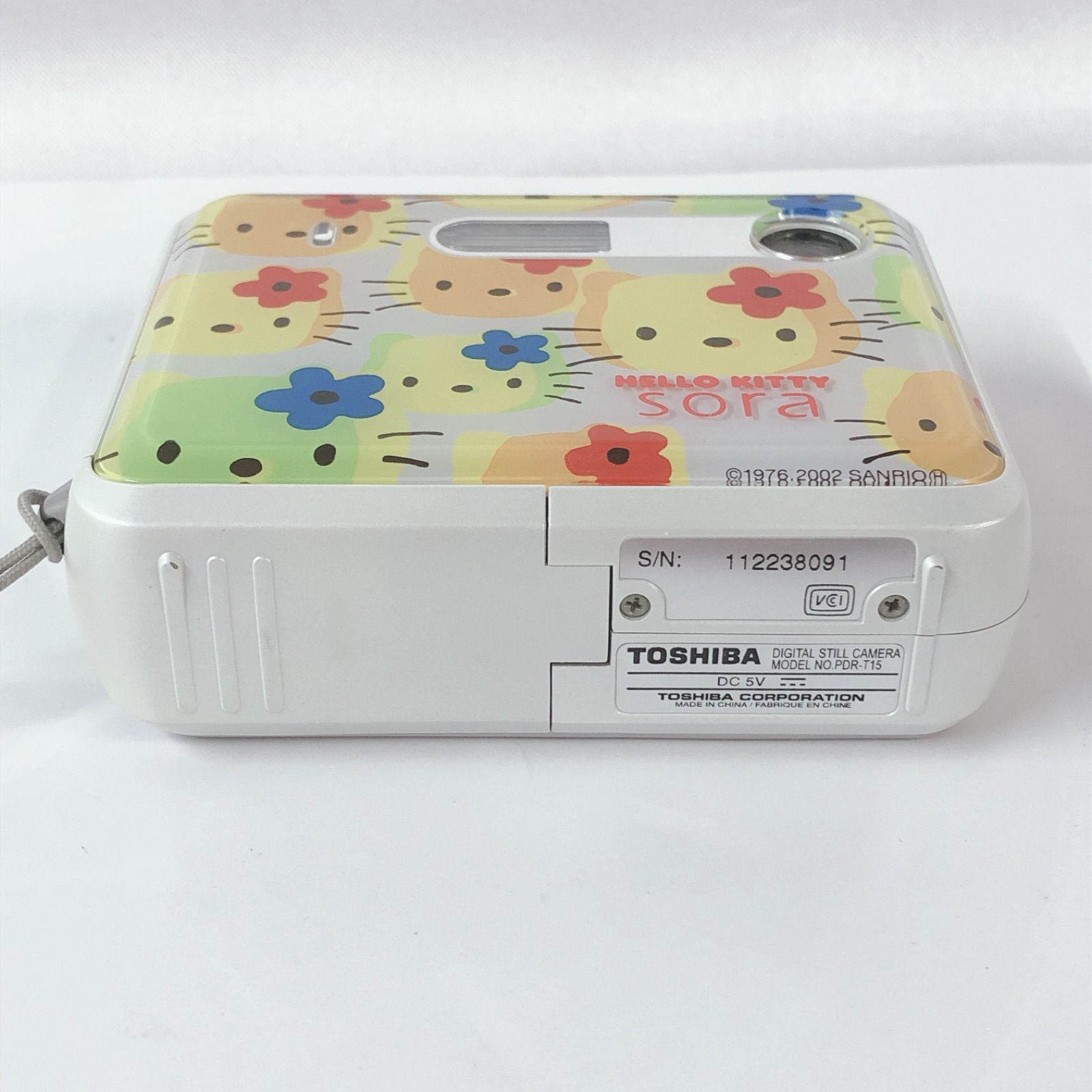 TOSHIBA 東芝 HELLO KITTY sora ハローキティ デジタルカメラ PDR-T15