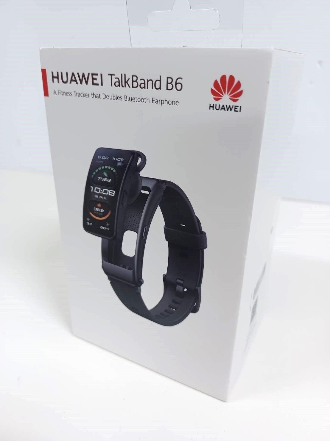 新品未開封】HUAWEI TalkBand B6 スマートウォッチ model:FDS-B19 