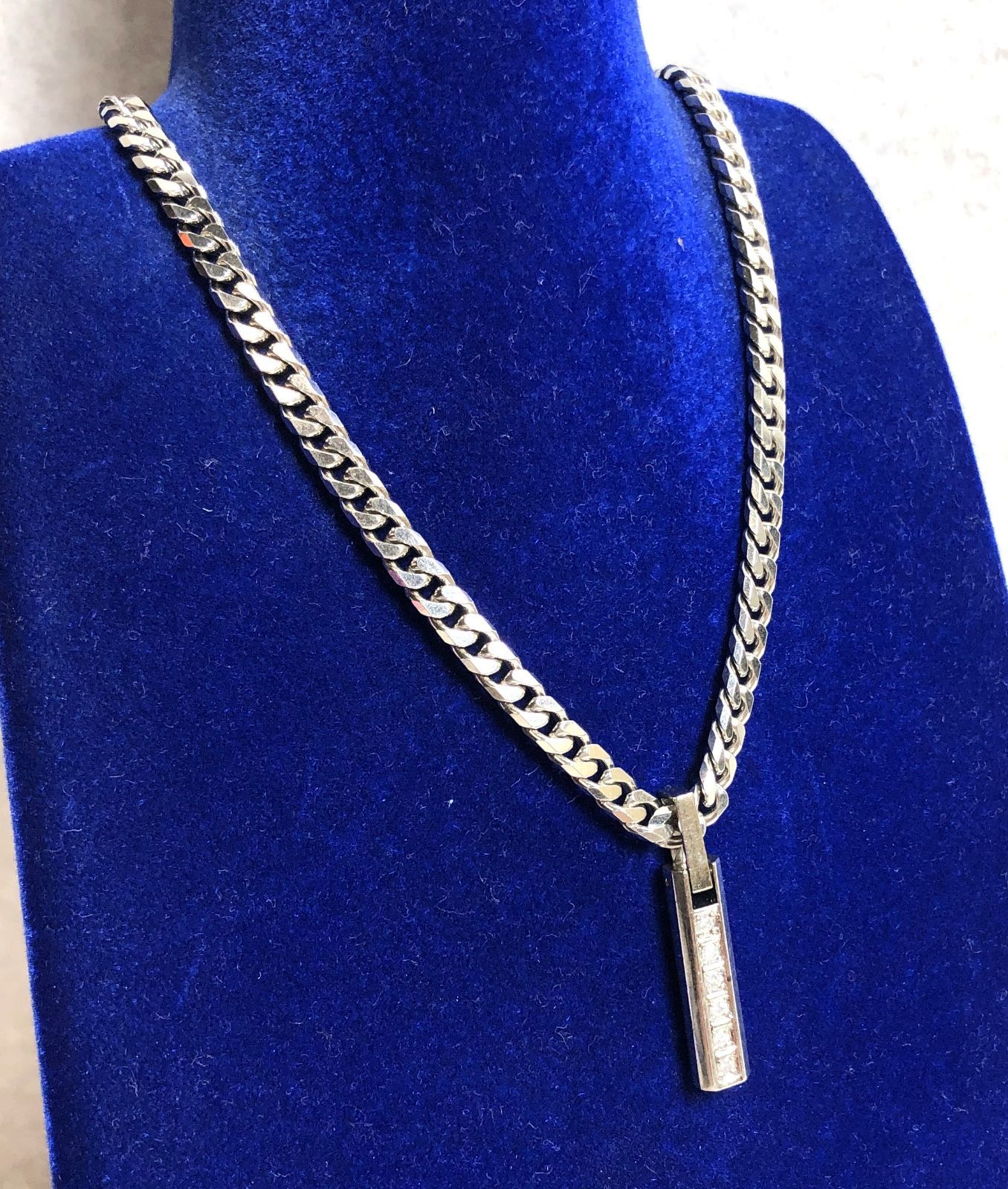 本日まで値下げ！喜平 ゲルマニウム プラチナ Ptgc ネックレス ダイヤ 喜平 ネックレス Pt900 トリプル 8面 36g 60cm 造幣局検定マーク