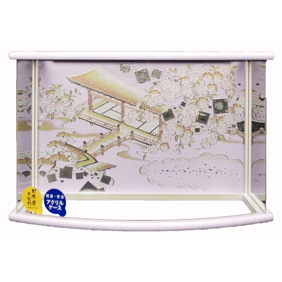 曲面アクリルケース